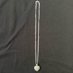 925 Silver Heart Pendant Necklace